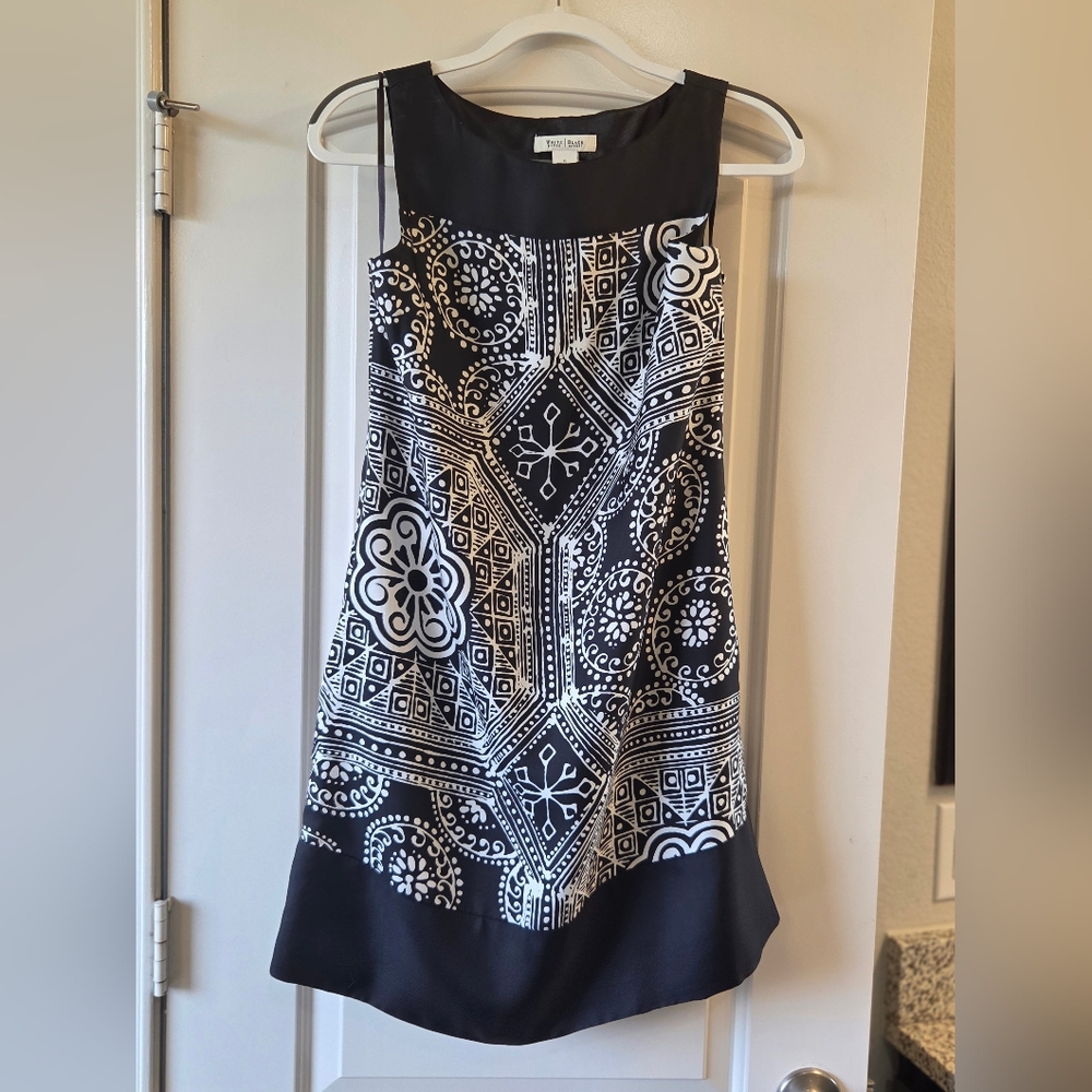 White House Black Market Elegant Black Dress